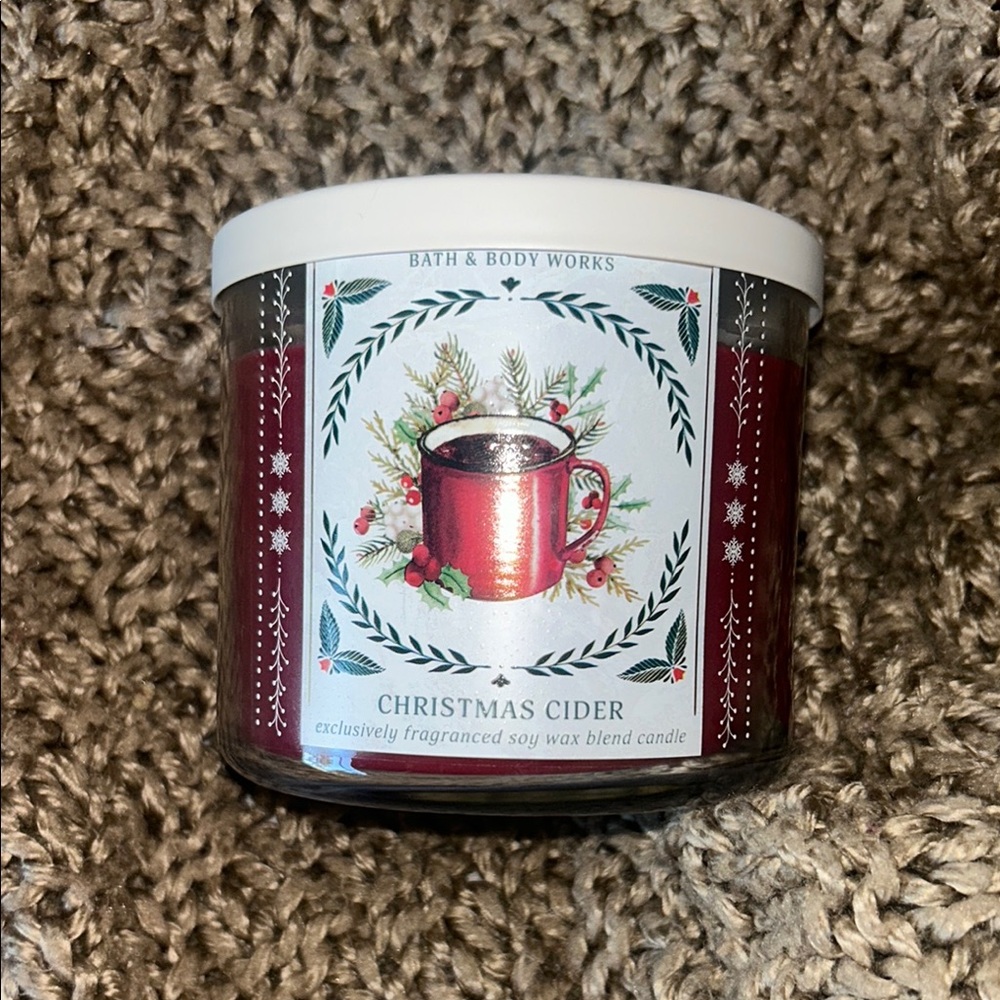 Bath & Body Works Christmas Cider Candle